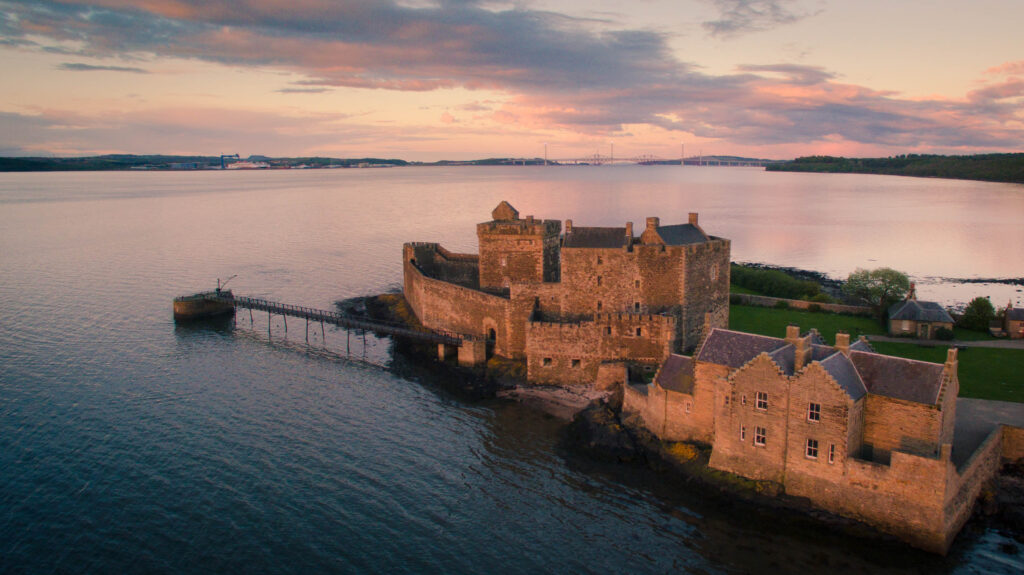 Aerial Photo of Blackness Castle Bo'ness, West Lothian