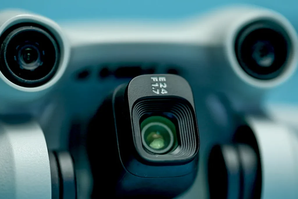 Close up of Drone Camera